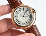 Cartier 18K Gold 42MM Mechanical Movement Men's replica watches with US delivery